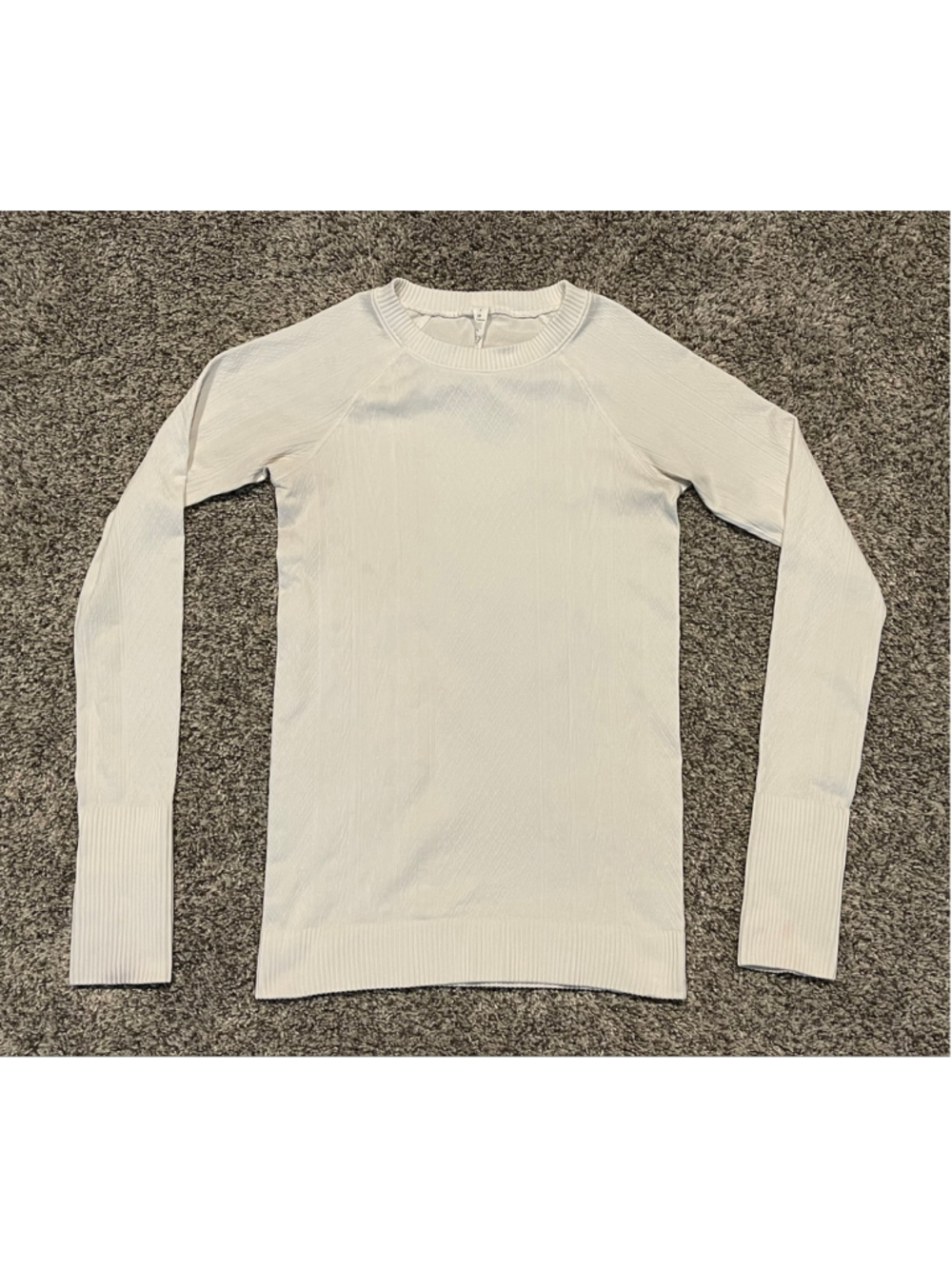 Lululemon Women’s Rest Less Textured Pullover Long Sleeve, Size 4, VGUC